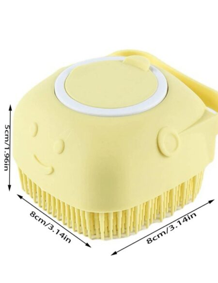 Shampoo brush cartoon design random color 1pc