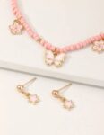 Earrings with butterfly and star pendant for little girls, 3 pieces