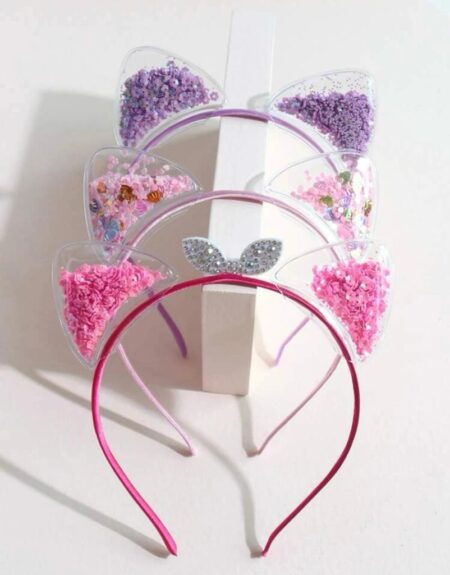 Ear hoop for little girls, 3 pieces