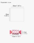 Random Color Candy Shape Towel and Creative Candy Design Face Towel for Gifts