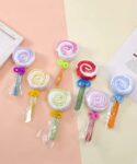 Random Color Lollipop Design Towel Cute Creative Face Towel for Party Favors