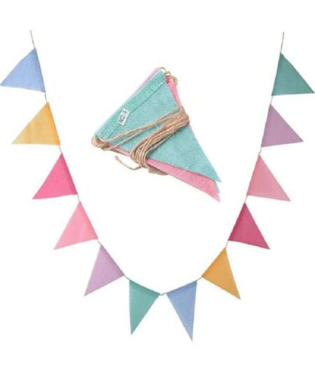Triangular Flag for Birthday Parties