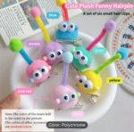 Plush Funny Hairpin-crazy hair