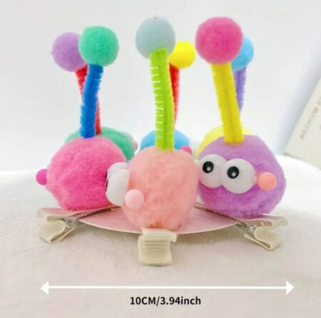 Plush Funny Hairpin-crazy hair
