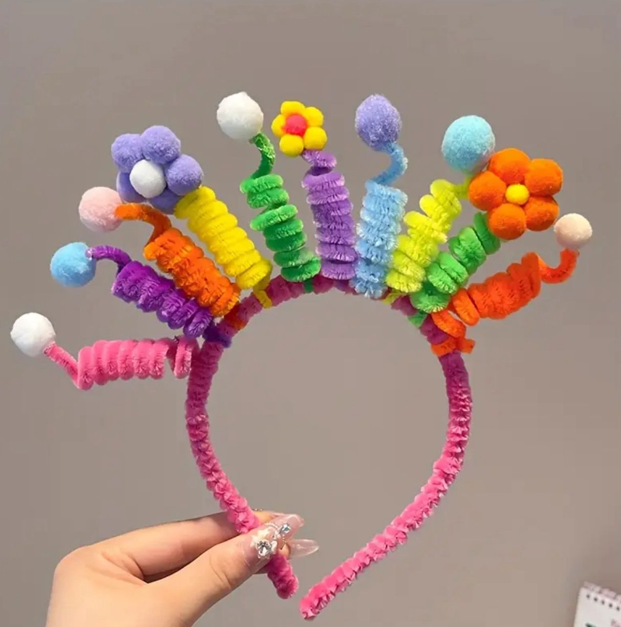 CRAZY HAIR -wiggly Spring Headband CRAZY HAIR -wiggly Spring Headband