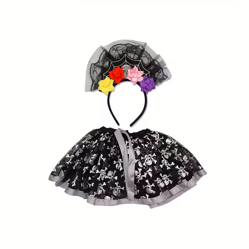 Witch Hat, Puff Skirt, Cosplay Pirate Headband, Eye Mask, Hook Skirt, Bat Headband, Skull Mesh Headband, Short Skirt Party Supplies Kit, Halloween Decoration, Birthday Decoration/party, Birthday Decoration For Girl, Paper Decorations Witch Hat, Puff Skirt, Cosplay Pirate Headband, Eye Mask, Hook Skirt, Bat Headband, Skull Mesh Headband, Short Skirt Party Supplies Kit, Halloween Decoration, Birthday Decoration/party, Birthday Decoration For Girl, Paper Decorations