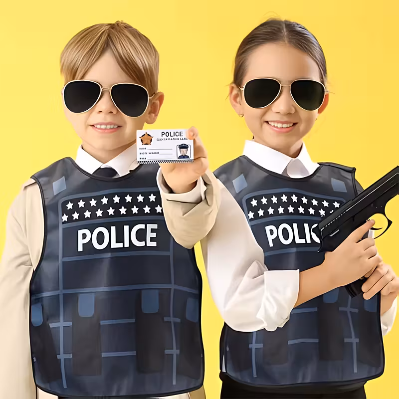 Police Party Supplies with Police Vest Costume for Police Party Favors Police Birthday Favor Costume for Costume Party, for Halloween Costume Party, Cosplay, Police Role Play, Themed Event Gear, Realistic Uniform Look, Durable Costume Material, Roleplay Outfit, Roleplay Enthusiasts, Highquality Material, Roleplay Gear, Cosplay Fans Police Party Supplies with Police Vest Costume for Police Party Favors Police Birthday Favor Costume for Costume Party, for Halloween Costume Party, Cosplay, Police Role Play, Themed Event Gear, Realistic Uniform Look, Durable Costume Material, Roleplay Outfit, Roleplay Enthusiasts, Highquality Material, Roleplay Gear, Cosplay Fans