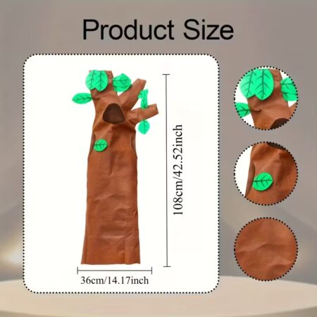 Kids Tree Costume with Leafy Branches & Trunk
