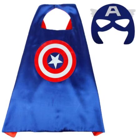 Superhero Cape and Mask Set for Kids