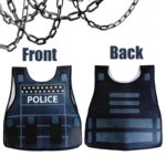 Police Party Supplies with Police Vest Costume for Police Party Favors Police Birthday Favor Costume for Costume Party, for Halloween Costume Party, Cosplay, Police Role Play, Themed Event Gear, Realistic Uniform Look, Durable Costume Material, Roleplay Outfit, Roleplay Enthusiasts, Highquality Material, Roleplay Gear, Cosplay Fans