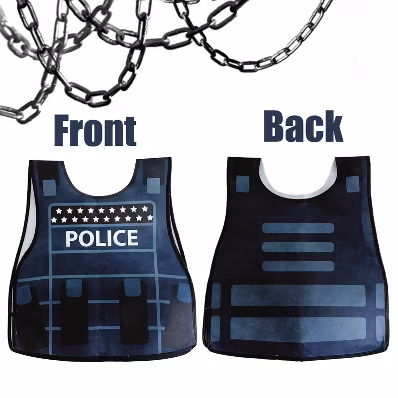 Police Party Supplies with Police Vest Costume for Police Party Favors Police Birthday Favor Costume for Costume Party, for Halloween Costume Party, Cosplay, Police Role Play, Themed Event Gear, Realistic Uniform Look, Durable Costume Material, Roleplay Outfit, Roleplay Enthusiasts, Highquality Material, Roleplay Gear, Cosplay Fans Police Party Supplies with Police Vest Costume for Police Party Favors Police Birthday Favor Costume for Costume Party, for Halloween Costume Party, Cosplay, Police Role Play, Themed Event Gear, Realistic Uniform Look, Durable Costume Material, Roleplay Outfit, Roleplay Enthusiasts, Highquality Material, Roleplay Gear, Cosplay Fans