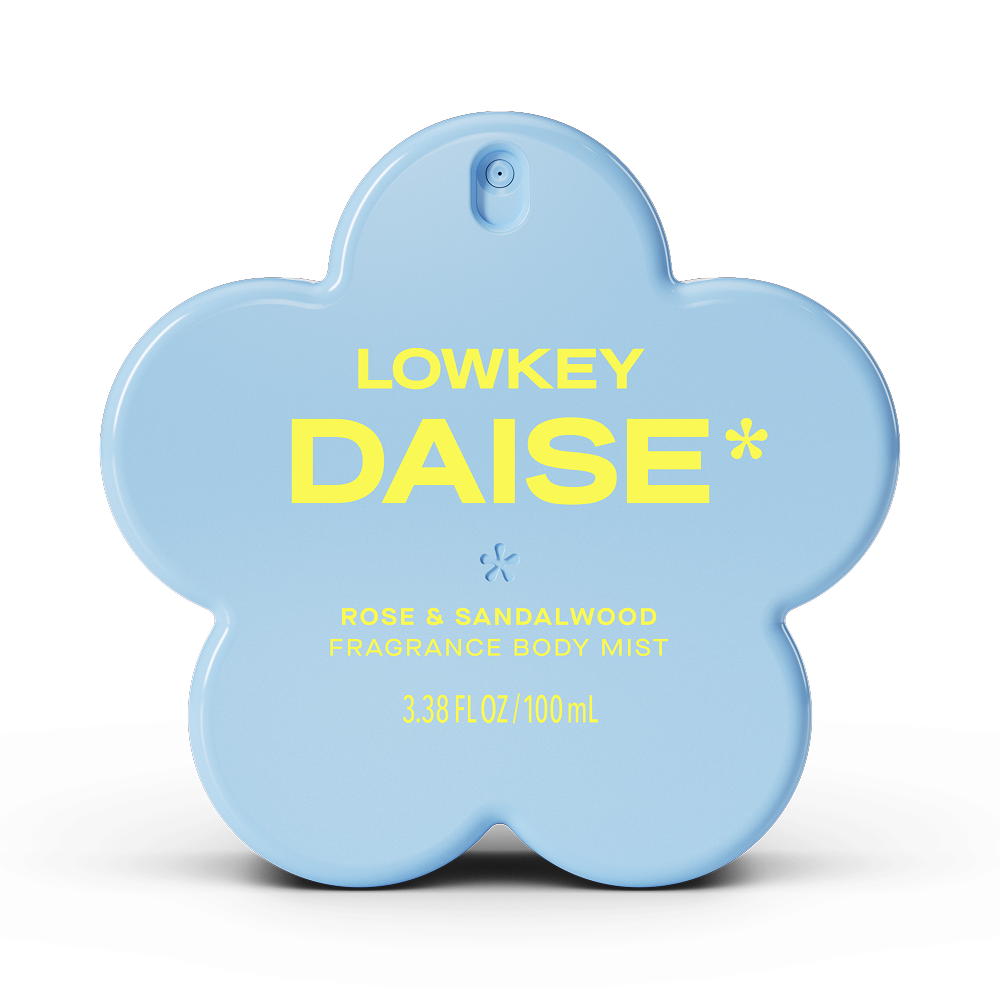 DAISE Lowkey Daise Fragrance Body Mist in Rose & Sandalwood, 100 mL DAISE Lowkey Daise Fragrance Body Mist in Rose & Sandalwood, 100 mL